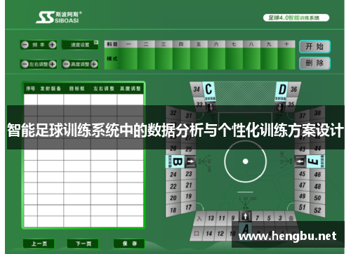 智能足球训练系统中的数据分析与个性化训练方案设计